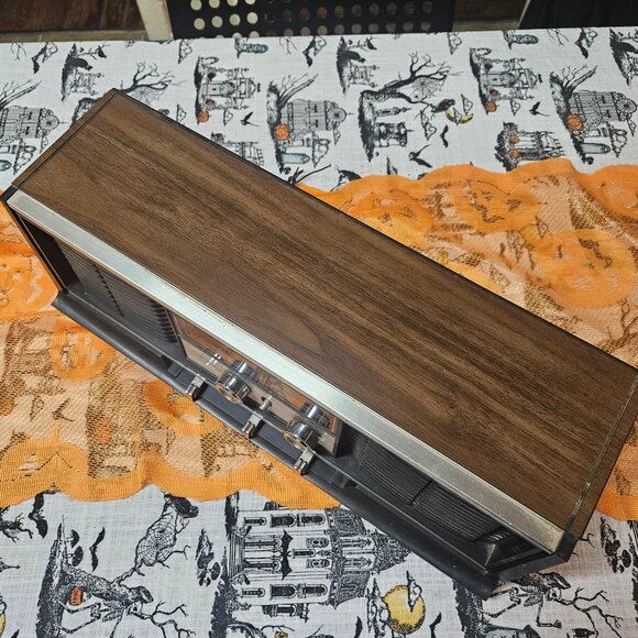 JIL Concerto JF 188 Twin Speaker Stereo Wood Grain Citizen Jutan MCM Vtg Tested - Picture 8 of 11